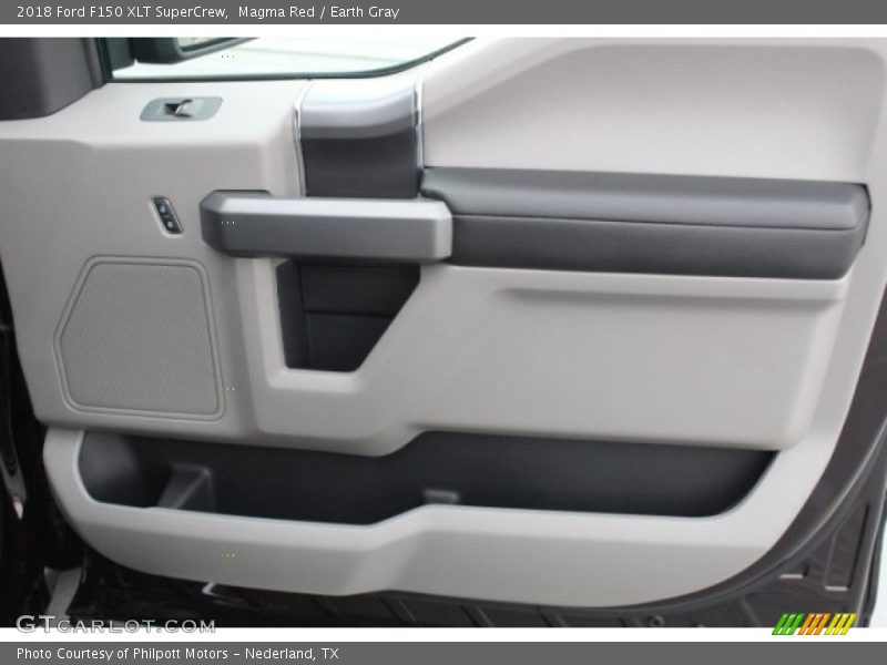Magma Red / Earth Gray 2018 Ford F150 XLT SuperCrew