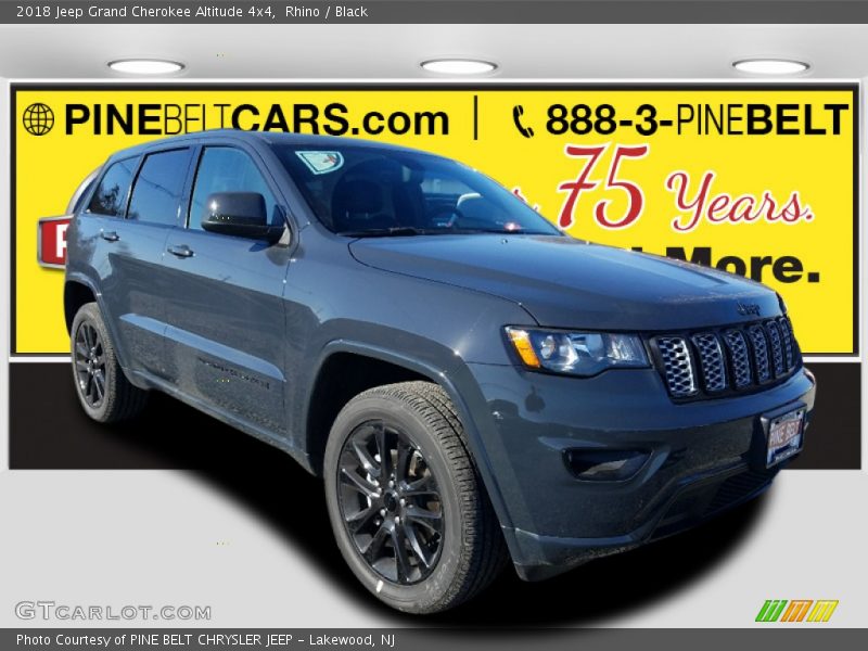 Rhino / Black 2018 Jeep Grand Cherokee Altitude 4x4