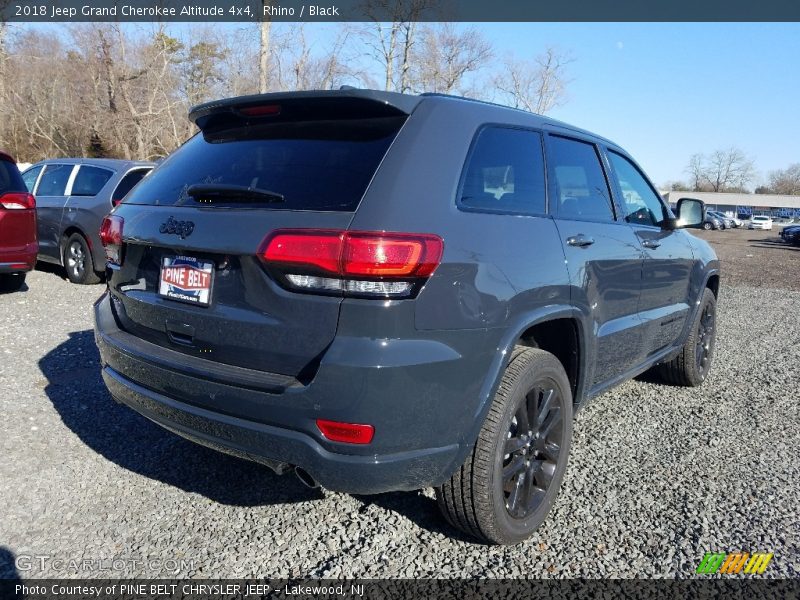 Rhino / Black 2018 Jeep Grand Cherokee Altitude 4x4