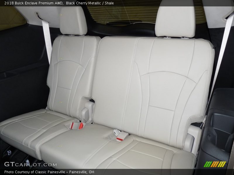 Black Cherry Metallic / Shale 2018 Buick Enclave Premium AWD