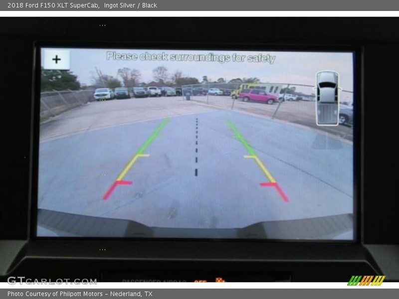 Ingot Silver / Black 2018 Ford F150 XLT SuperCab