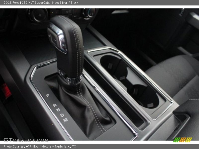 Ingot Silver / Black 2018 Ford F150 XLT SuperCab