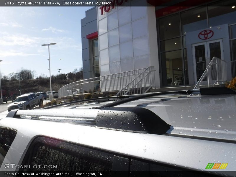 Classic Silver Metallic / Black 2016 Toyota 4Runner Trail 4x4