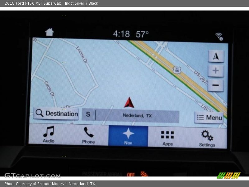 Ingot Silver / Black 2018 Ford F150 XLT SuperCab