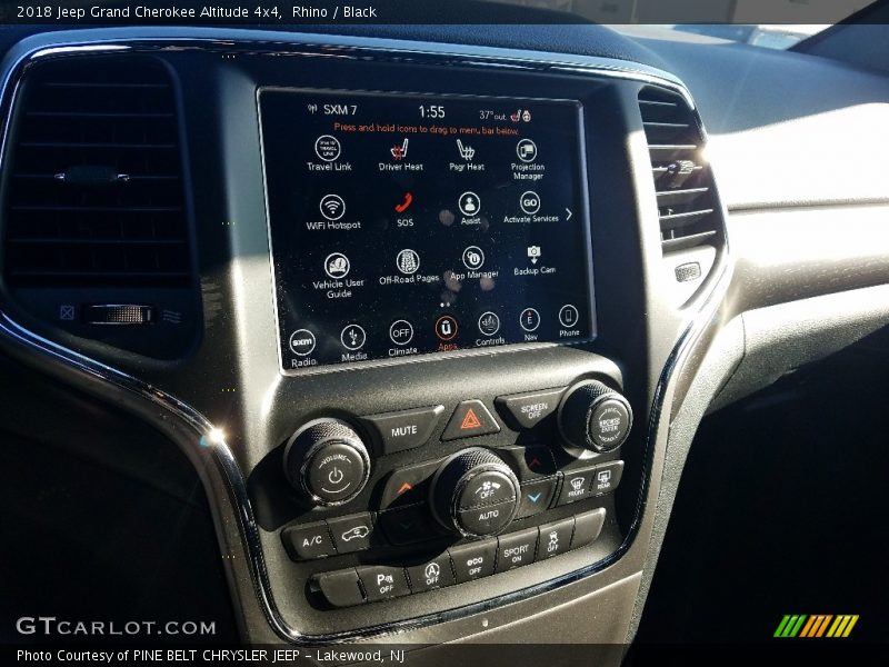 Rhino / Black 2018 Jeep Grand Cherokee Altitude 4x4