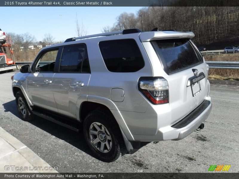 Classic Silver Metallic / Black 2016 Toyota 4Runner Trail 4x4