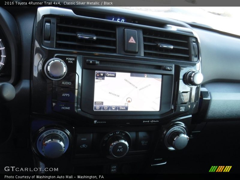 Classic Silver Metallic / Black 2016 Toyota 4Runner Trail 4x4