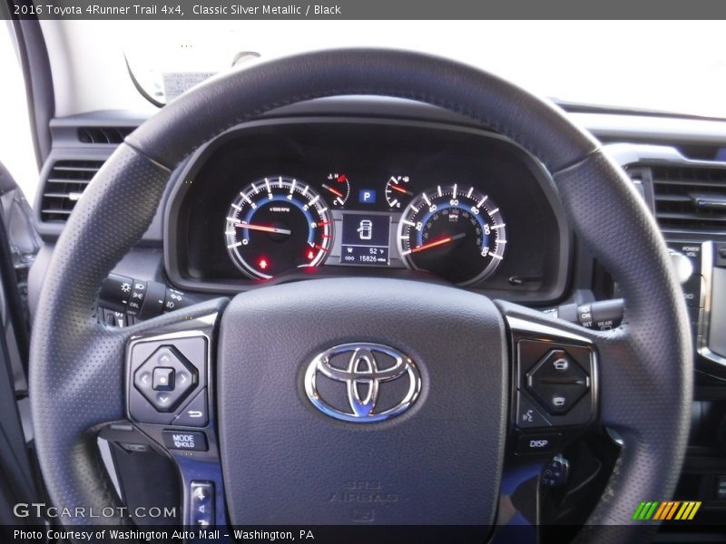 Classic Silver Metallic / Black 2016 Toyota 4Runner Trail 4x4