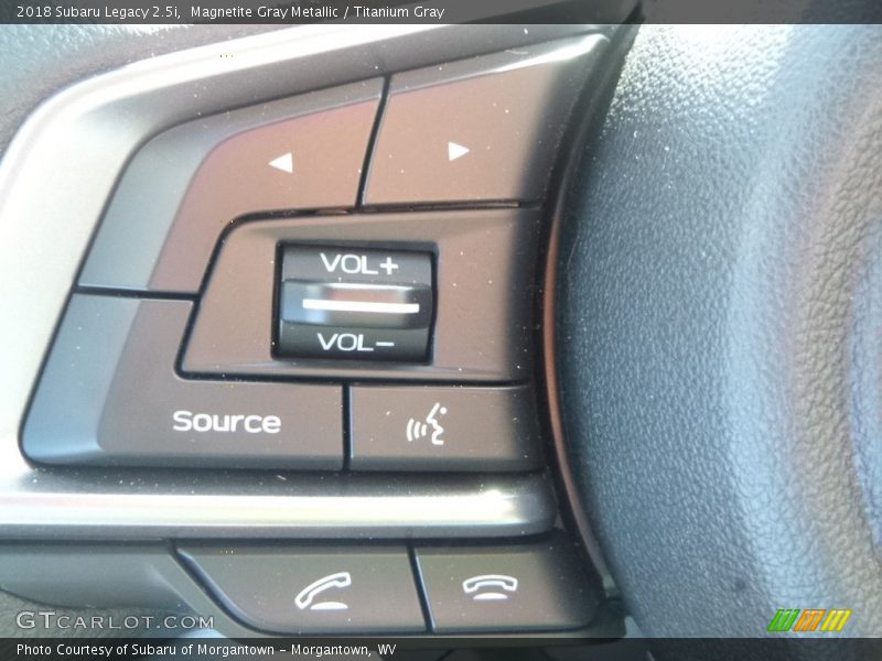Magnetite Gray Metallic / Titanium Gray 2018 Subaru Legacy 2.5i