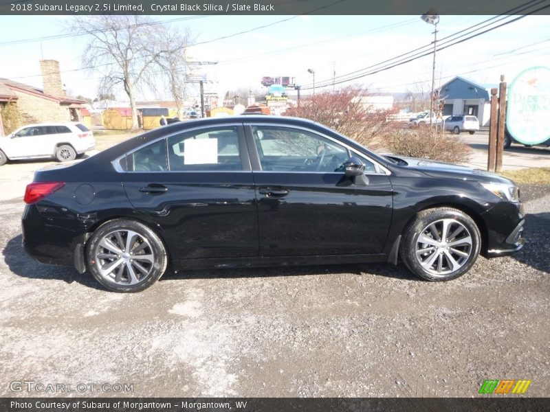 Crystal Black Silica / Slate Black 2018 Subaru Legacy 2.5i Limited