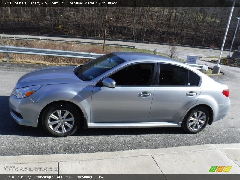 Ice Silver Metallic / Off Black 2012 Subaru Legacy 2.5i Premium