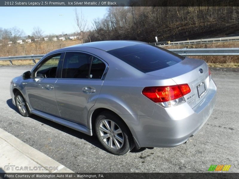 Ice Silver Metallic / Off Black 2012 Subaru Legacy 2.5i Premium