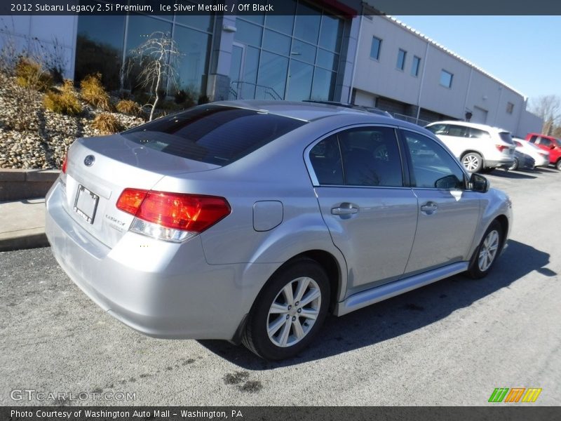 Ice Silver Metallic / Off Black 2012 Subaru Legacy 2.5i Premium