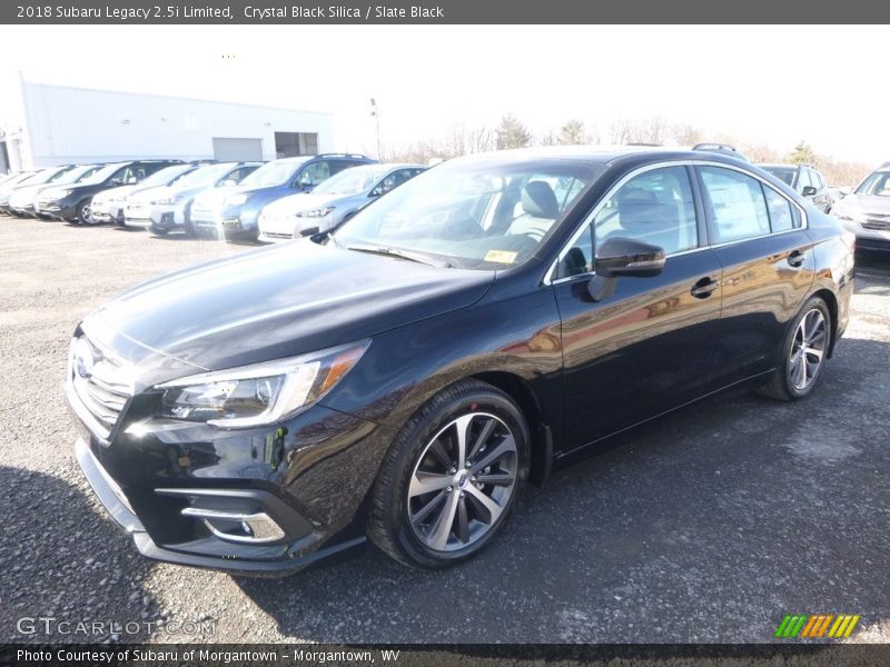 Crystal Black Silica / Slate Black 2018 Subaru Legacy 2.5i Limited