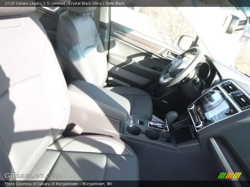 Crystal Black Silica / Slate Black 2018 Subaru Legacy 2.5i Limited