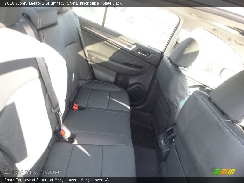 Crystal Black Silica / Slate Black 2018 Subaru Legacy 2.5i Limited