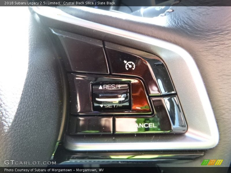 Crystal Black Silica / Slate Black 2018 Subaru Legacy 2.5i Limited