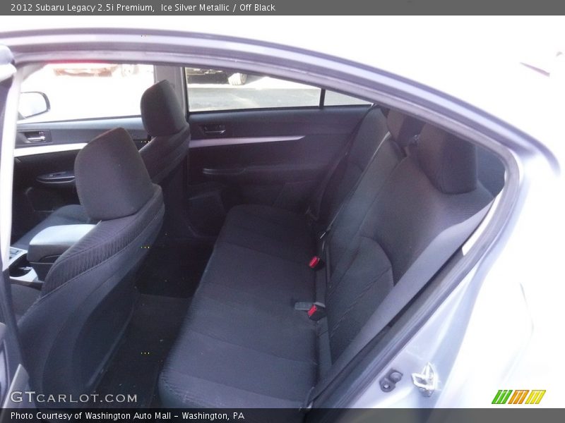 Ice Silver Metallic / Off Black 2012 Subaru Legacy 2.5i Premium