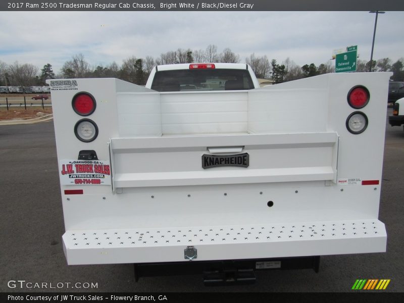 Bright White / Black/Diesel Gray 2017 Ram 2500 Tradesman Regular Cab Chassis