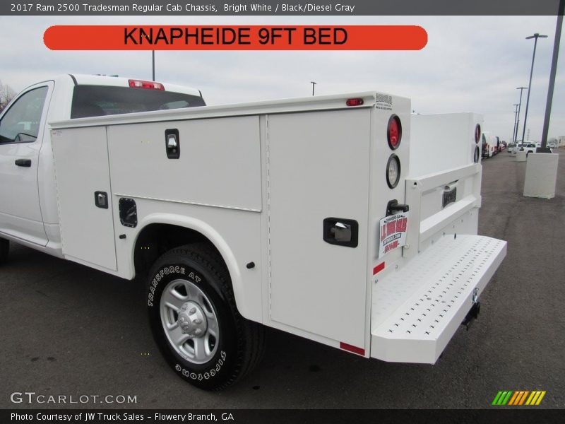 Bright White / Black/Diesel Gray 2017 Ram 2500 Tradesman Regular Cab Chassis