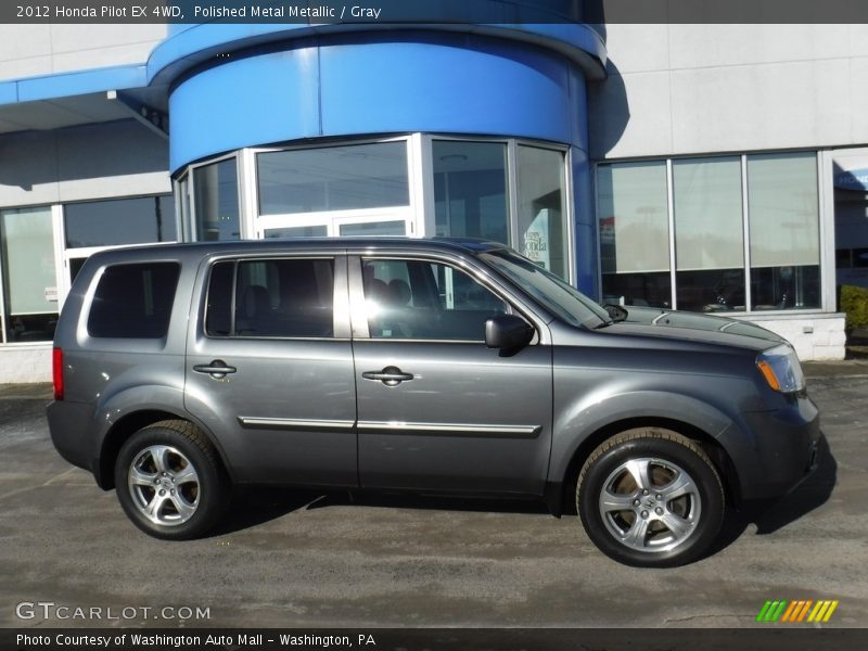 Polished Metal Metallic / Gray 2012 Honda Pilot EX 4WD