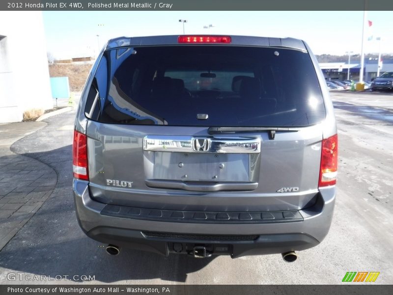 Polished Metal Metallic / Gray 2012 Honda Pilot EX 4WD