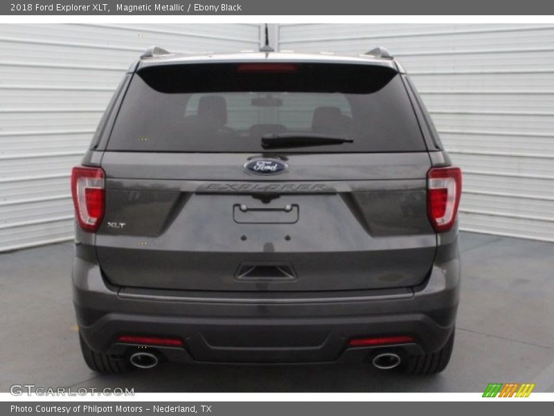 Magnetic Metallic / Ebony Black 2018 Ford Explorer XLT