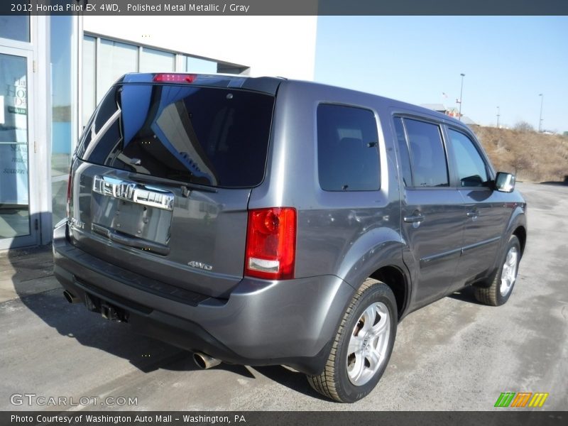 Polished Metal Metallic / Gray 2012 Honda Pilot EX 4WD