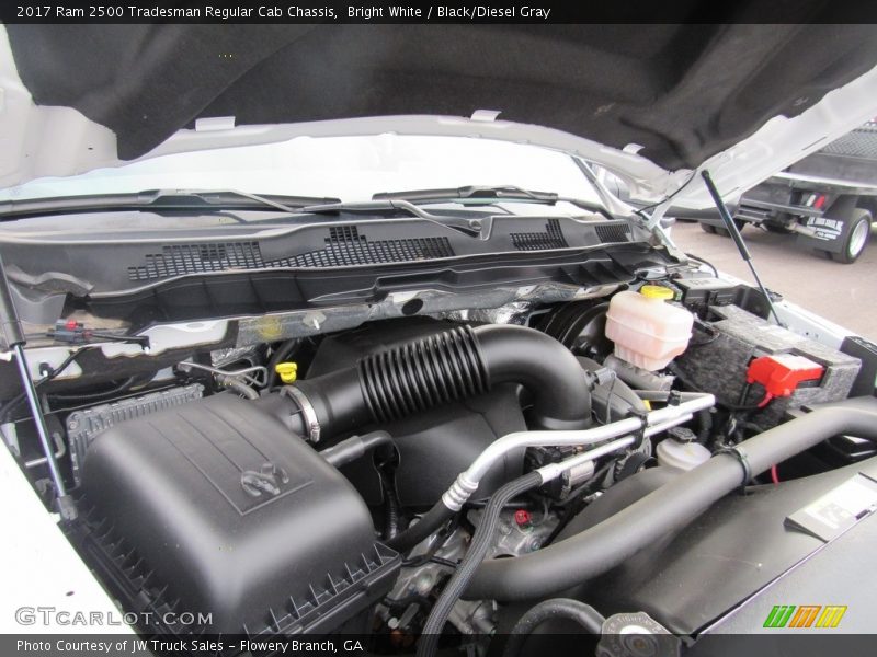 Bright White / Black/Diesel Gray 2017 Ram 2500 Tradesman Regular Cab Chassis