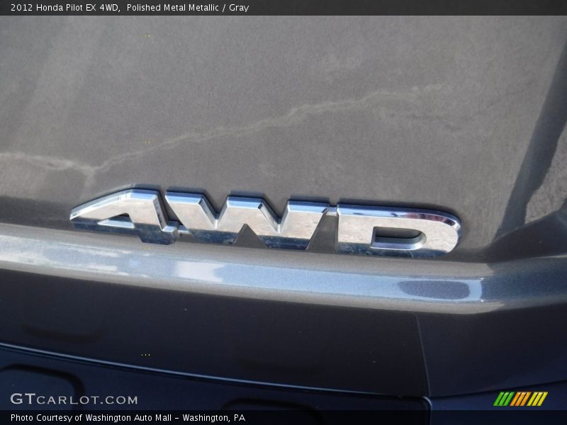 Polished Metal Metallic / Gray 2012 Honda Pilot EX 4WD