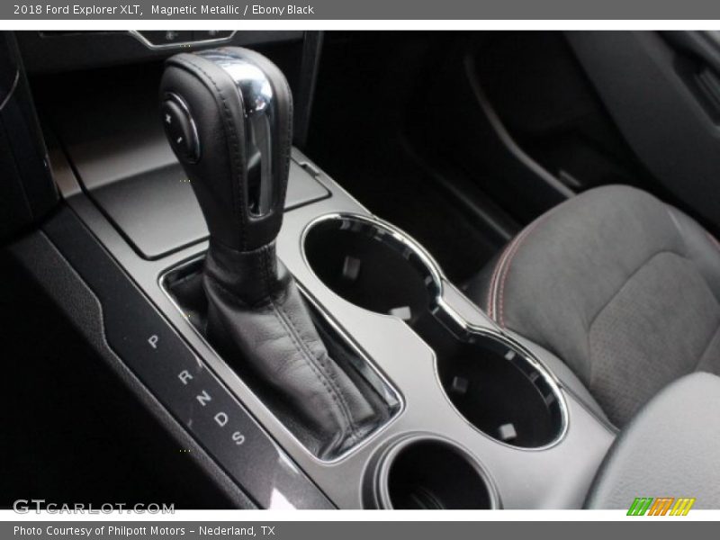 Magnetic Metallic / Ebony Black 2018 Ford Explorer XLT