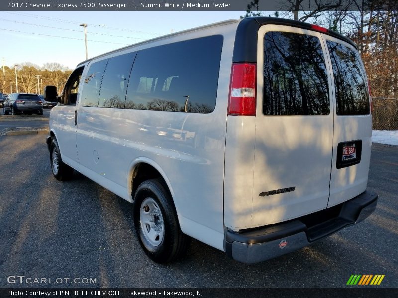 Summit White / Medium Pewter 2017 Chevrolet Express 2500 Passenger LT