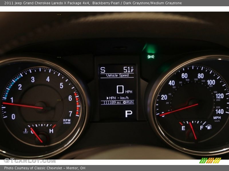 Blackberry Pearl / Dark Graystone/Medium Graystone 2011 Jeep Grand Cherokee Laredo X Package 4x4