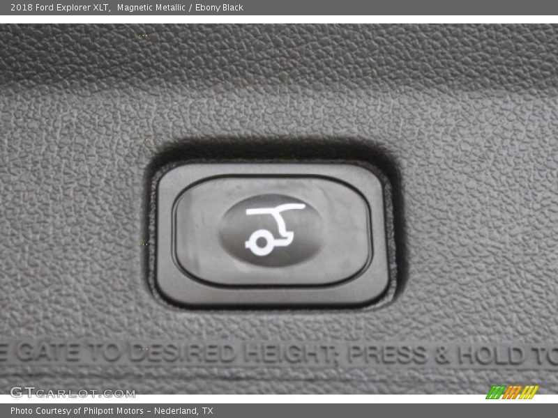 Magnetic Metallic / Ebony Black 2018 Ford Explorer XLT