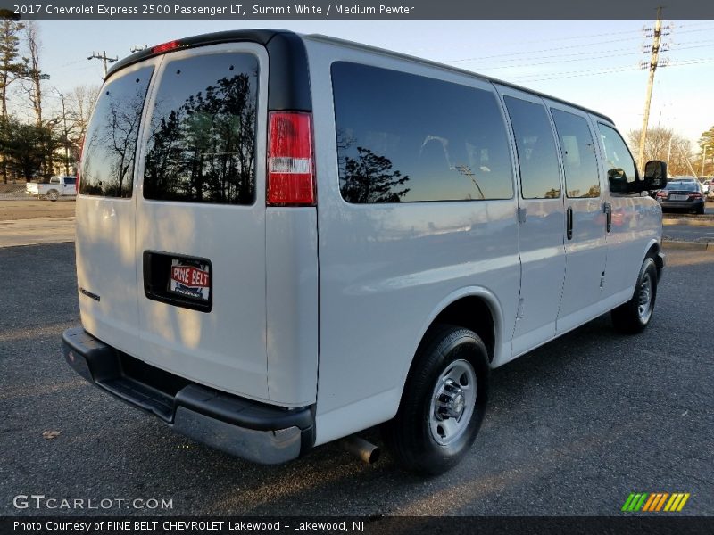 Summit White / Medium Pewter 2017 Chevrolet Express 2500 Passenger LT