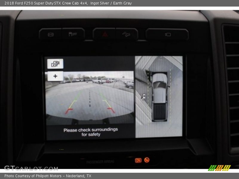 Ingot Silver / Earth Gray 2018 Ford F250 Super Duty STX Crew Cab 4x4