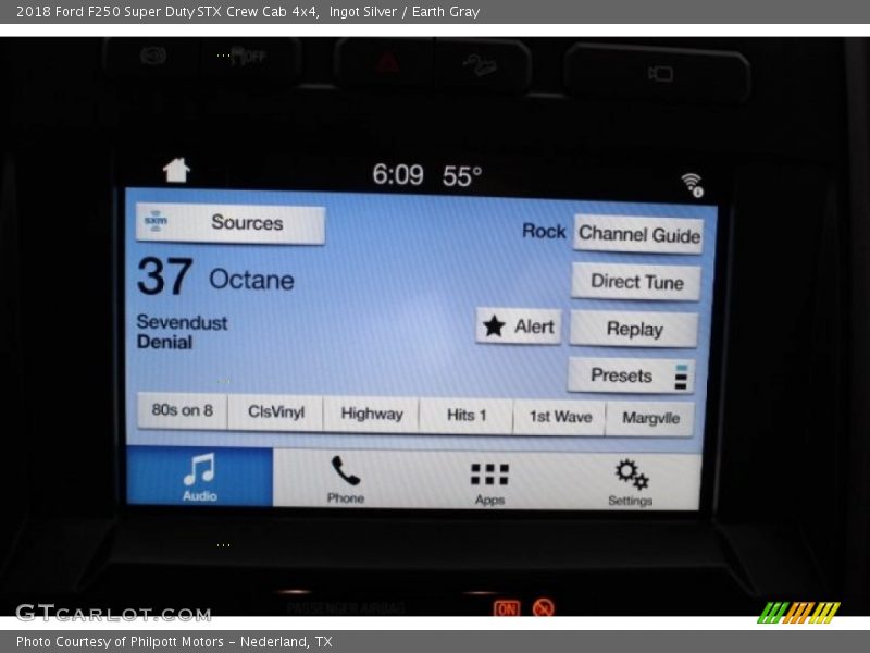 Ingot Silver / Earth Gray 2018 Ford F250 Super Duty STX Crew Cab 4x4