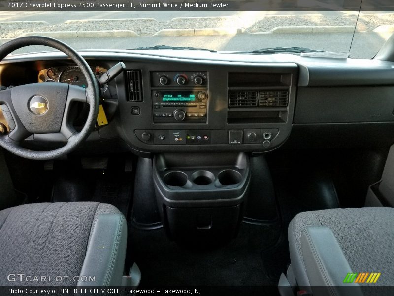 Summit White / Medium Pewter 2017 Chevrolet Express 2500 Passenger LT