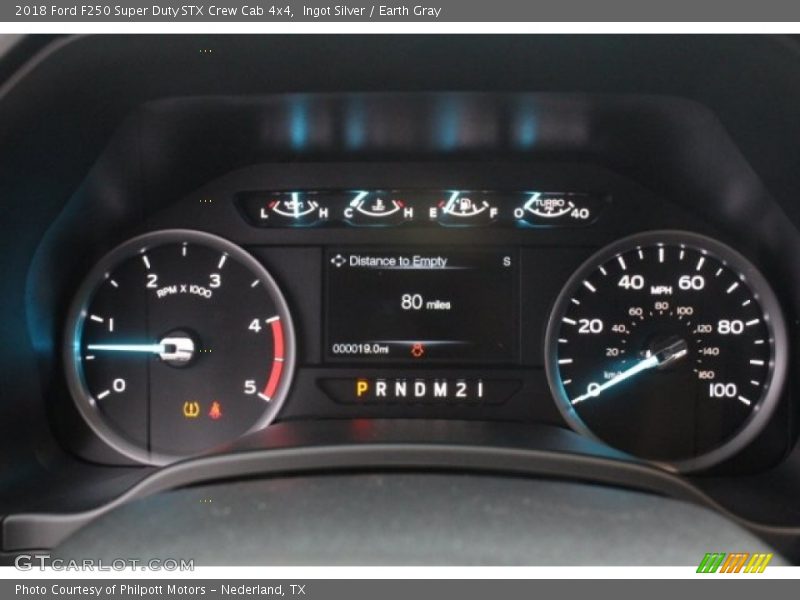 Ingot Silver / Earth Gray 2018 Ford F250 Super Duty STX Crew Cab 4x4