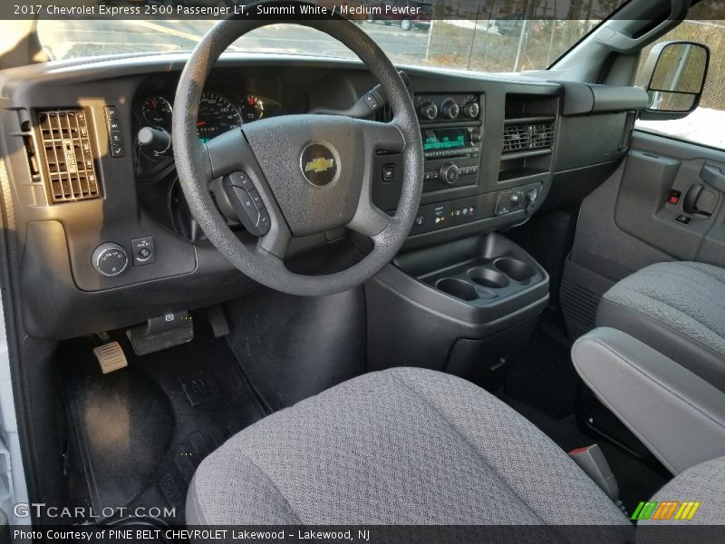 Summit White / Medium Pewter 2017 Chevrolet Express 2500 Passenger LT