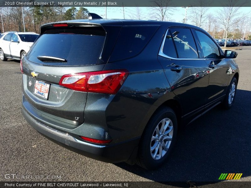 Nightfall Gray Metallic / Jet Black 2018 Chevrolet Equinox LT