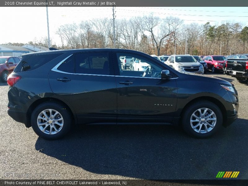 Nightfall Gray Metallic / Jet Black 2018 Chevrolet Equinox LT
