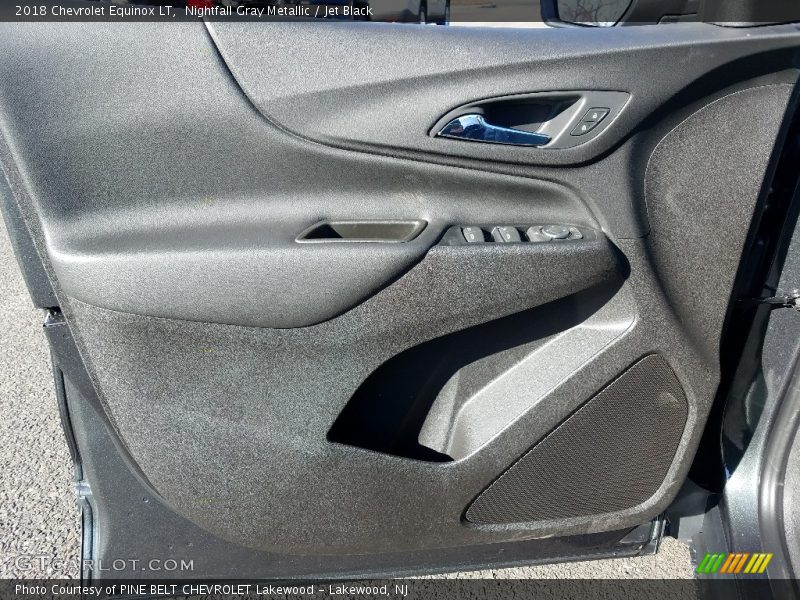 Nightfall Gray Metallic / Jet Black 2018 Chevrolet Equinox LT
