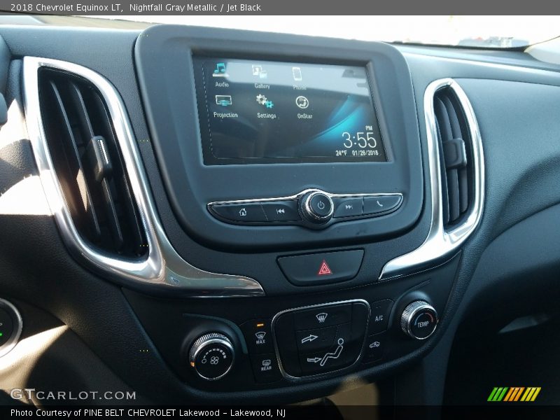 Nightfall Gray Metallic / Jet Black 2018 Chevrolet Equinox LT