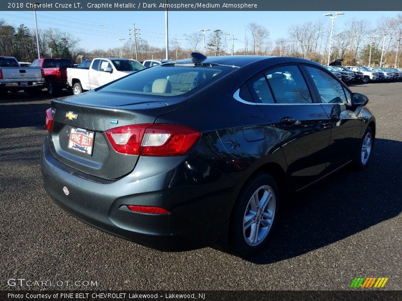 Graphite Metallic / Dark Atmosphere/Medium Atmosphere 2018 Chevrolet Cruze LT