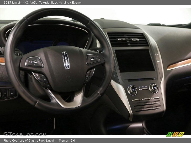 Tuxedo Black Metallic / Ebony 2015 Lincoln MKC AWD