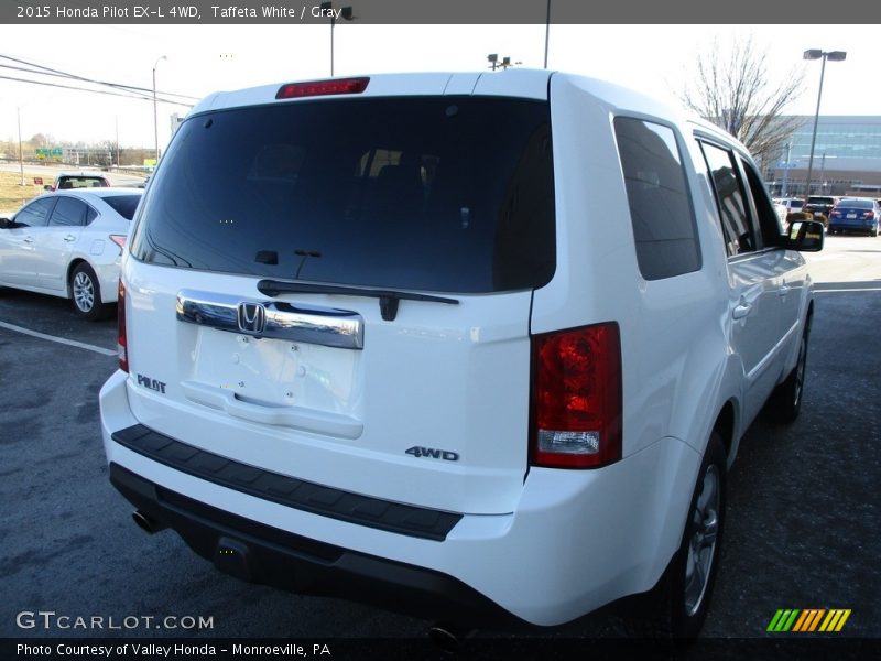 Taffeta White / Gray 2015 Honda Pilot EX-L 4WD