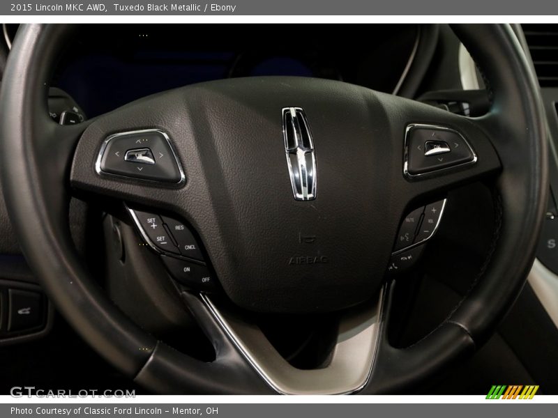 Tuxedo Black Metallic / Ebony 2015 Lincoln MKC AWD