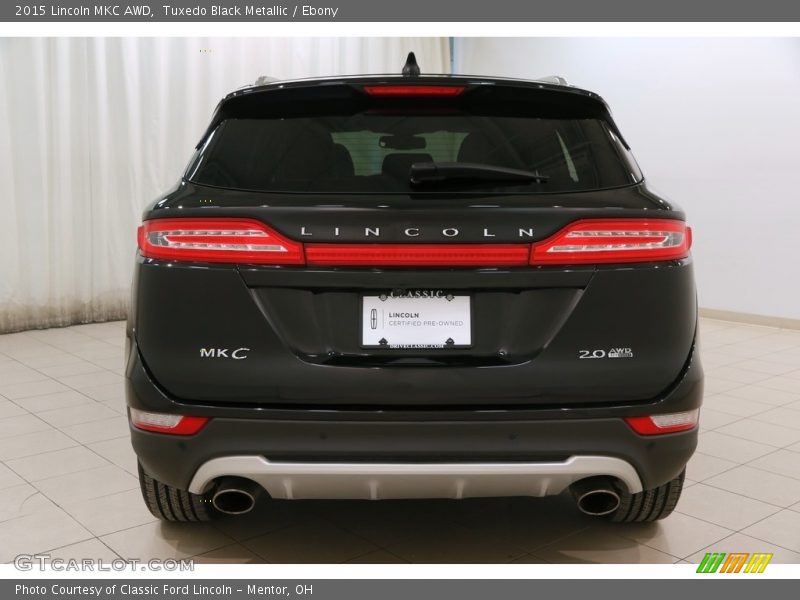 Tuxedo Black Metallic / Ebony 2015 Lincoln MKC AWD