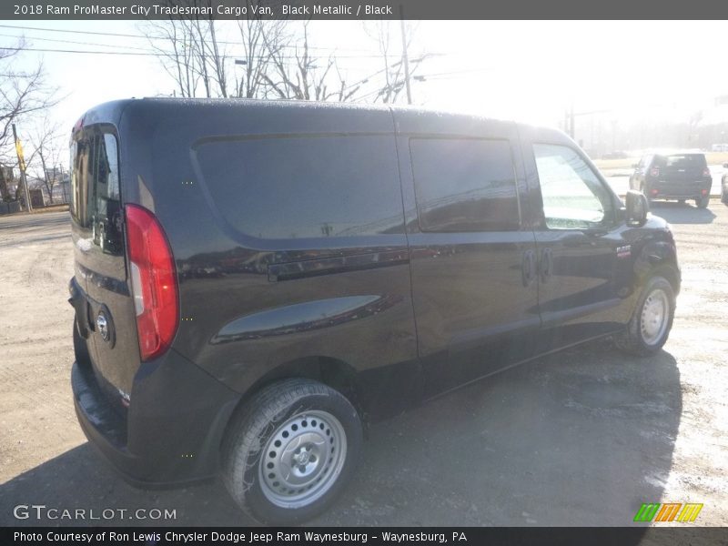 Black Metallic / Black 2018 Ram ProMaster City Tradesman Cargo Van